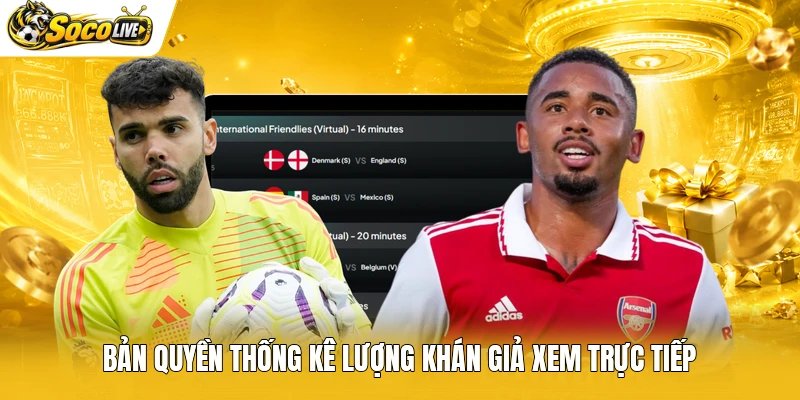 Bản quyền thống kê lượng khán giả xem trực tiếp