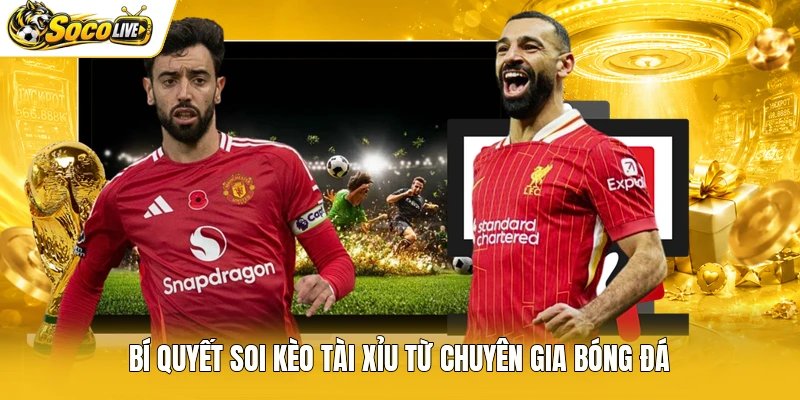 Bí quyết soi kèo tài xỉu từ chuyên gia bóng đá